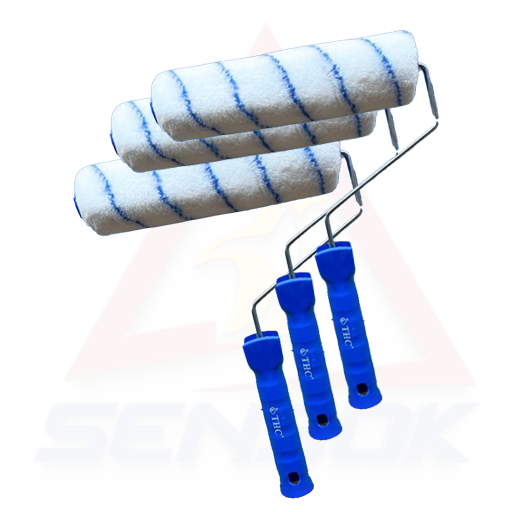 Paint Roller 9" Fibre height 7mm​ រ៉ូឡូលេខ​9​សំឡីធម្មតា