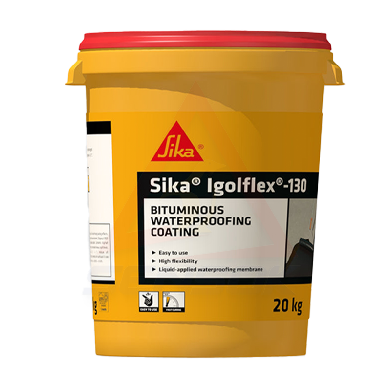 Sika® Igolflex® 130​ – កៅស៊ូលាបការពារជម្រាបទឹក មានភាពយឺត
