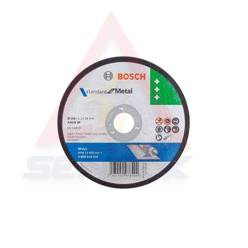 BOSCH Cutting Wheel​ ផ្លែកាត់ដែក 1​00mm