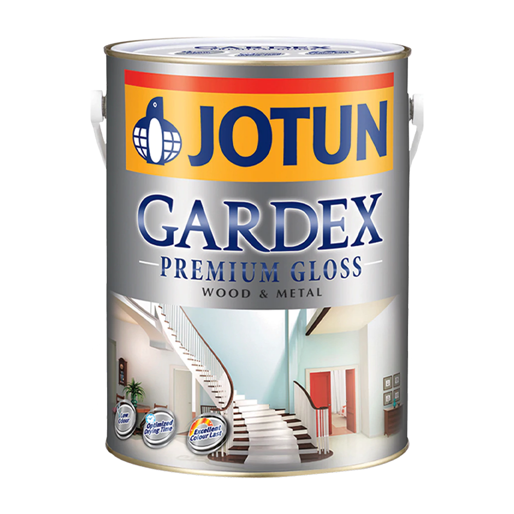 ថ្នាំលាបដែក និងឈើ Gardex Premium SEMIGLOSS