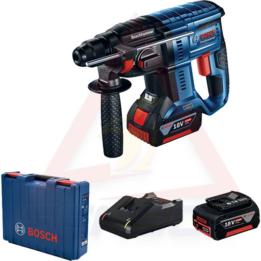 Bosch-Cordless Rotary Hammer with SDS plus ស្វានបុកប្រើថ្ម 20លី