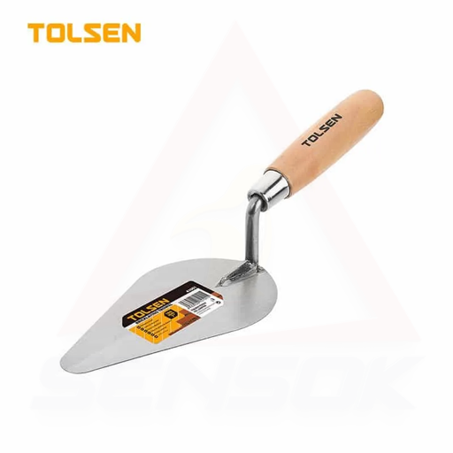 Tolsen-Bricklaying trowel(Wooden handle) ស្លាបព្រាបៀកដងឈើ