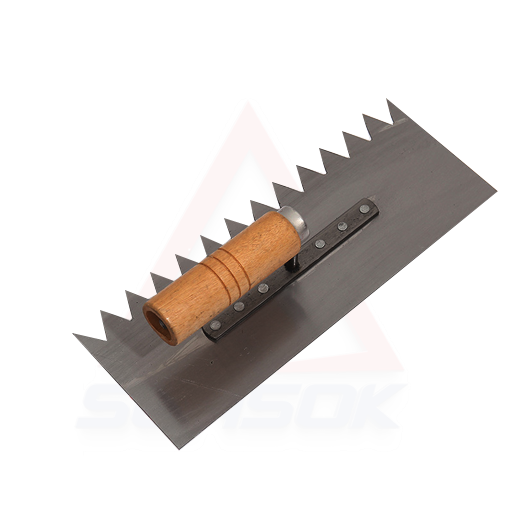 Trowel Concrete Teeth-ស្លាបព្រាបៀក ដងឈើ អីណុក ធ្មេញ